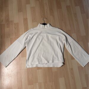 Madewell Women’s Cream Turtleneck Sweater